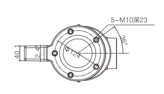 ZJ3-12KV/65X140 12kv Isolateur haute tension intérieur Hv de moulage intégré en résine époxy haute tension