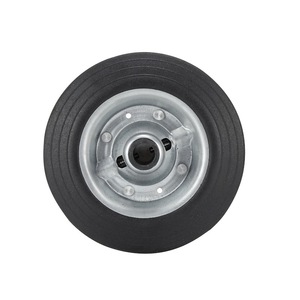 Axe de roue à noyau en fer 120 240L en caoutchouc PU épaissi, pièces de rechange universelles pour poubelle - Product Image 2