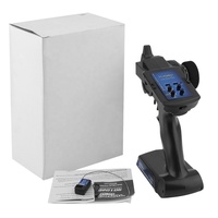 Mando a distancia con receptor para coche y barco teledirigido, 90102G, 2,4 GHz, 2 canales, Control transmisor