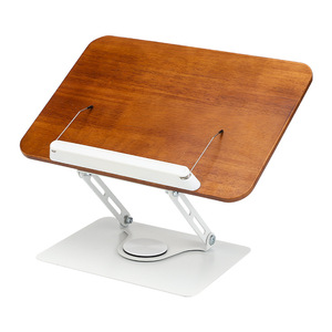 Soporte de madera para portátil Yi Li, soporte ajustable para tableta de escritorio para niños, para aprendizaje y lectura - Product Image 1