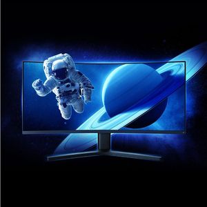 <span class=keywords><strong>Monitor</strong></span> Curvo <span class=keywords><strong>Xiaomi</strong></span> de 34 Pulgadas, Resolución 3440x1440, Pantalla Ultra Ancha 21:9 con Efecto Ojo de Pez, Frecuencia de Actualización de <span class=keywords><strong>144Hz</strong></span>, Curvatura de 1500R - Product Image 5
