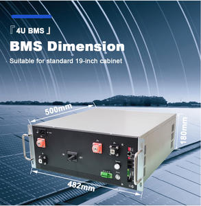 GCE alto voltaje BMS 768V 250A LiFePO4 batería BMS Lifepo4 BMS Sistema de Gestión de batería con protocolo CAN BUS RS485 para ESS - Product Image 2