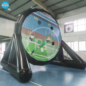 Jeux interactifs commerciaux de buts mais but de football gonflable de fléchette de football de <span class=keywords><strong>pied</strong></span> pour la fête d'enfants - Product Image 5
