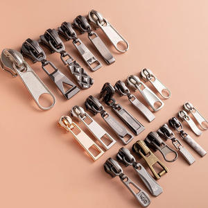 Échantillons usine nouveau design solide fermeture éclair extracteur vêtements fermeture éclair pantalon - Product Image 2