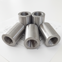 Coupleur de raccordement en acier durable de 32 mm pour l'armature du béton dans les bâtiments de bureaux