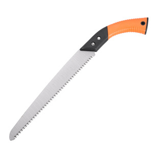 Hand <b>Saw</b> 255Mm Blade High Carbon Steel Orange Black Handle Outdoor Gardening Tool - Product Image 5