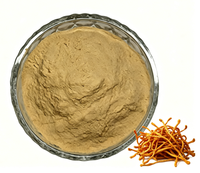 Extrait de Cordyceps Militaris Pur Biologique 10:1 en Poudre, Extrait de Champignon Cordyceps en Poudre