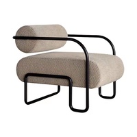 Meubles de salon modernes, canapé rembourré, chaise de loisirs, Design de cadre en bois, chaise de lecture relaxante, chaises d'accent en velours