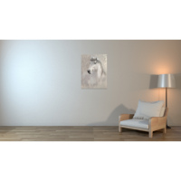 Peinture sur toile personnalisée pour décoration de salon faite à la main Art mural animaux zèbre photos d'hôtel peintes à la main vente en gros