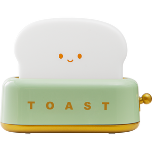 Lampe à pain grillé Kawaii mignonne pour chambre d'enfant veilleuse LED moderne avec arrêt automatique cadeau d'anniversaire décor de chambre à coucher pour adolescentes - Product Image 1