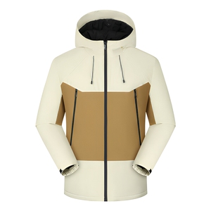 Chaqueta impermeable al por mayor, chaqueta softshell de poliéster de 300 g/m², chaqueta para la lluvia con logotipo personalizado para minoristas de artículos de exterior en EE. UU. - Product Image 1