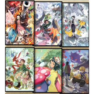 GP POKE & Demon Slayered Rare Custom Anime Elf Baby Carte Birthday Decoration Gift Wholesale Board Game Pokemoned Card Slipper - Product Image 2