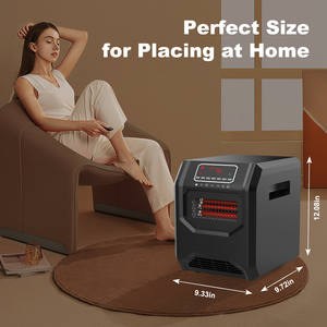 CTUVus 1000W 1500W Poderoso Infravermelho Elementos De Quartzo Ar Aquecimento Sala De Estar Portátil Independente Elétrica Espaço Gabinete Aquecedor - Product Image 4