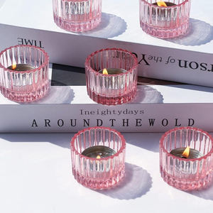 Sıcak satış 30ML sprey renkli boş isıya dayanıklı cam mum kavanoz aromaterapi kokulu mum yapımı için - Product Image 4