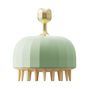 Scalp Massage Hair Brush Silicone Shampoo <b>Comb</b> 10-15Cm For Scalp Cleaning And Relaxation - Product Image 5