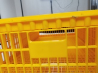 Boîte de transport pour volailles en plastique épaissi empilable, panier de transfert pour cailles et poussins, caisses de transport pour poulets