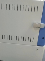 Four à moufle miniature JINMING KYS-1100C-S pour traitement thermique/sinterisation en laboratoire, température maximale 1200°C, chauffage céramique 1,3 kW