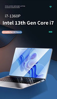 Ordinateur portable 13e génération pas cher pour les étudiants Core i7 1260P 1360P Octa Core à bord 16G Ram ordinateur portable tablette PC avec clavier magnétique