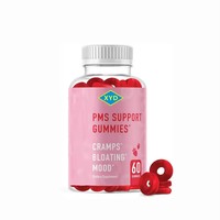 Aeglewell OEM Marque Privée Gummies pour le Soulagement des Règles et l'Équilibre Hormonal, Soulagement des Douleurs Menstruelles et Compléments PMS pour Femmes