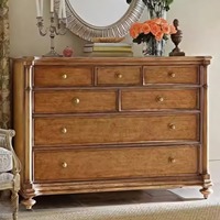 Lit double sculpté vintage américain vieilli style français européen chêne massif pour chambre principale pour mariage princesse grande taille