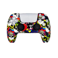 Housse de protection pour manette de jeu personnalisée en usine, en silicone, antidérapante, pour manette sans fil PS5