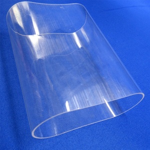Tube ovale en acrylique, tube ovale en PMMA, tube ovale - Product Image 1