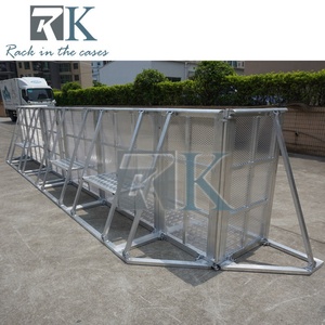 Barrières de sécurité pour événements en plein air, barrières de sécurité pour concerts, barrières en aluminium à vendre - Product Image 5