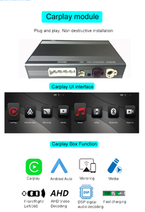 Volvo S60 için Android oto ekran araba radyo teyp multimedya oynatıcı Stereo kafa ünitesi GPS navigasyon kablosuz Carplay - Product Image 5