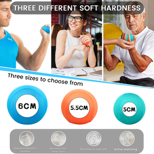 Bán buôn thạch TPR Gel căng thẳng bóng sử dụng trẻ em Đồ chơi trẻ em tập thể dục tay Exerciser cho tay - Product Image 5