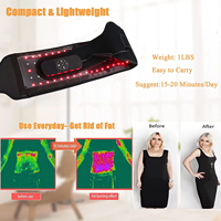 Nouvelle ceinture de massage abdominale électrique intelligente rechargeable par USB 2024 à 5 vitesses, minceur, thérapie par lumière rouge pour le ventre et la taille
