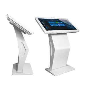 32 43 55 pulgadas FHD Touch K-Style Kiosk Cartel digital Panel táctil interactivo Señalización digital y pantalla para banco de hospital