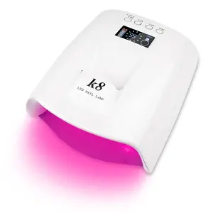 Professional Salon Equipment Corded UV LED Nail Lamp 60W Nail Dryer White Black Manicure Lamp