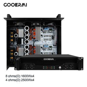 Amplificador de Potencia <span class=keywords><strong>Digital</strong></span> Profesional DAN415 4*1500W de 4 Canales Clase H de Alta Potencia para Escenario, Amplificador de Sonido para Espectáculos, 3750W a 2 Ohmios - Product Image 1