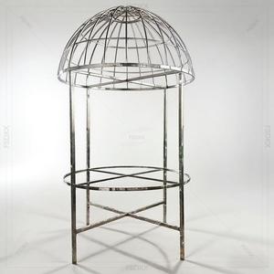 Wedding <strong>Tall</strong> Gold Stainless Steel Dining <strong>Table</strong> with Beads Crystal Banquet <strong>Table</strong> Bird Cage <strong>Tables</strong> for Sale - Product Image 3