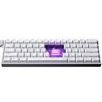 Keyboard Gaming mekanik tiga Mode 8K RGB TKL, 61 tombol dengan saklar magnetik & efek Hall pemicu cepat kecepatan api