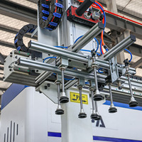 Máquina de Doblado de Paneles CNC Totalmente Automática para la Construcción, Utilizada en la Industria 4.0, Doblado Automático