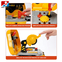 Valise en plastique de haute qualité clé tournevis outil jeu enfant en bas âge jouet outils