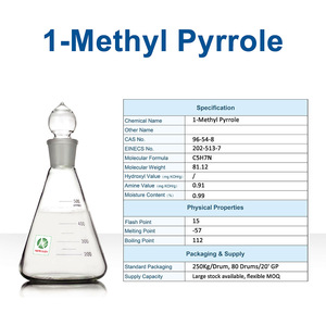 1-Metil Pirrol CAS 96-54-8 Solvente Industriale Intermedio Organico ad Alta Purezza - Product Image 1