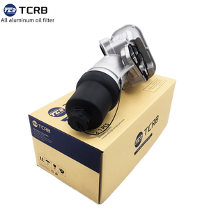 TCRB 06F115397F yüksek kaliteli alüminyum motor VW Eos AUDIA3 için yağ filtresi konut 06F115397J A4 TT 06F1153976H 06F1153970K - Product Image 4