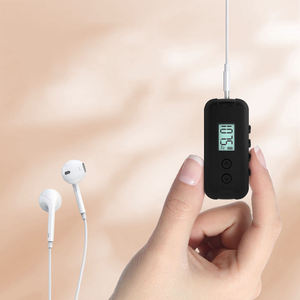 วิทยุ FM แบบพกพาขนาดเล็กแบบกำหนดเอง วิทยุพกพาแบบชาร์จไฟได้ จอแสดงผลดิจิตอล LCD ลำโพงในตัว เดินป่า ท่องเที่ยว ใช้ในชีวิตประจำวัน - Product Image 5