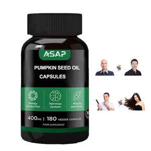 แคปซูลน้ำมันเมล็ดฟักทองอาหารเสริม1000มก. แคปซูลน้ำมันเมล็ดฟักทองในสมอง - Product Image 1