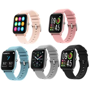 Reloj inteligente P8T con pantalla a Color, Control de temperatura corporal, 1,4 pulgadas, bluetooth, para hombre y mujer