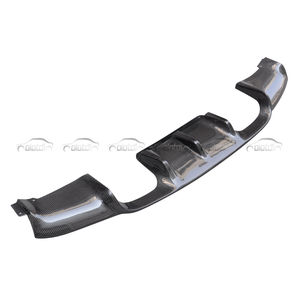 V Стиль углеродного волокна задний бампер для губ Диффузор для BMW 3 серии E92 E93 M3 Bodykit - Product Image 6