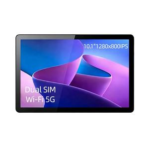 Nueva tableta Android 10 de 10 pulgadas con doble SIM, 8G+256GB, cuatro núcleos, pantalla capacitiva de 1280x800, teclado, tableta GSM. - Product Image 1