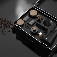 Ensemble de café portable DHPO Premium 10 pièces personnalisable et écologique avec un design moderne et luxueux pour le camping et les voyages