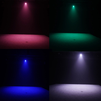 165W RGBW Pleine Couleur LED Plafond Pendentifs Dmx Projection Lumières pour Illumination de l'Église