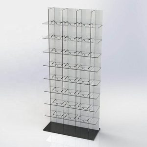 Gafas de sol ópticas Gafas Tienda Estante de exhibición Soporte para gafas de pie - Product Image 4