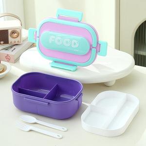 Meilleure boîte à lunch pour emballer des repas sains à emporter. <span class=keywords><strong>Les</strong></span> contenants de stockage des repas peuvent être facilement ouverts grâce à la pratique - Product Image 6