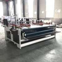 Machine à plier et à coller les boîtes en carton ondulé de haute qualité, à vitesse contrôlée, spéciale et standard, avec certification CE