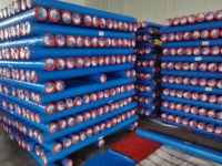 Bâche en PE imperméable pour extérieur avec protection UV, tissu tissé résistant à la pluie pour auvent de jardin, voile d'ombrage, tente, voiture, bateau, animal de compagnie